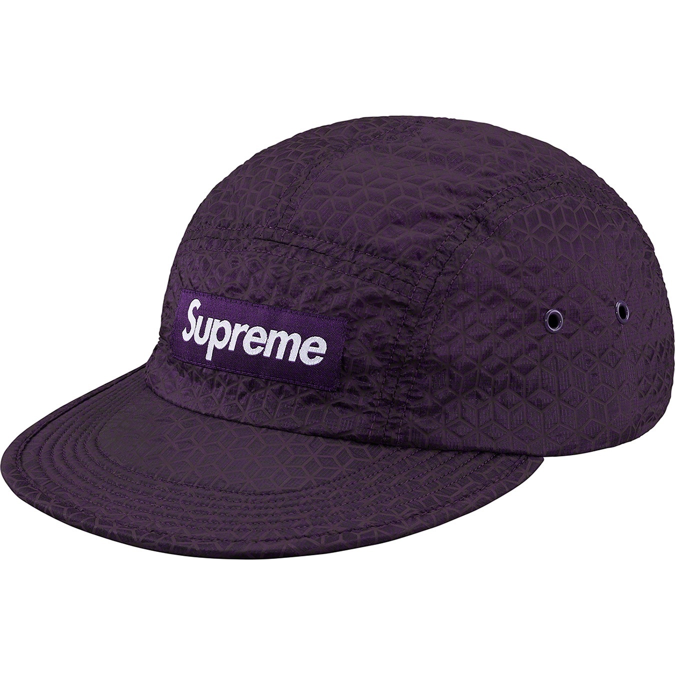 Geometric Ripstop Camp Cap view 2